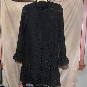 EUC Calvin Klein Elegant Black Long Sleeve Dress-102